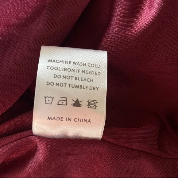 Baltic Born Athena Pleated Short Sleeve Mulberry Maxi Dress Size XS - Picture 11 of 14